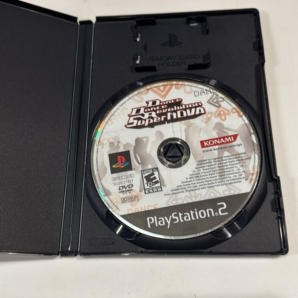 Dance Dance Revolution Super Nova Used Game & Sealed Music CD PlayStation 2 PS2 - Picture 4 of 6